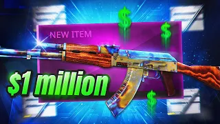 Hunting the 1 million dollar ak-47 BLUE GEM...