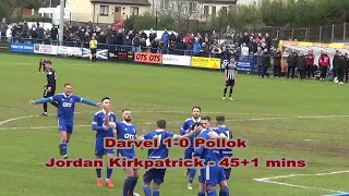 Darvel v Pollok - 26th February 2022 - Goals and Penalty Incidents