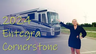 2024 Entegra Cornerstone Tour with Angie – Luxury Class A Diesel RV