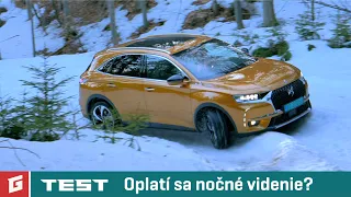 DS7 CROSSBACK E-TENSE 4x4 - TEST SUV + NIGHT VISION TEST - GARAZ.TV