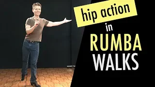 Basic Rumba Walks - Hip Action Dance Tutorial | Footwork Friday (Ep22)