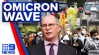 Australia’s top doctor warns of winter Omicron COVID-19 wave | Coronavirus | 9 News Australia