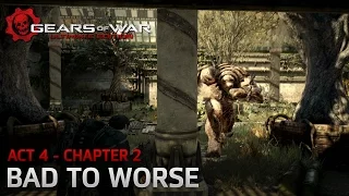 Gears of War: Ultimate Edition - Act 4: The Long Road Home - Chapter 2: Bad to Worse - Walk.