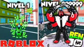 Consigo a los Aliens del Omnitrix Mas Fuertes ⌚👽💪 Ben 10 Y Derrotamos a Vilgax Roblox Ben 10