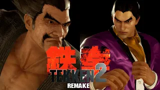 Tekken 2 Remake - Heihachi VS Kazuya (Tekken 2 Ending Remade in Tekken 7)