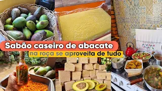 Sabão de ABACATE | MELHOR receita que ja fiz |  remédio natural para dores |almoço delicioso