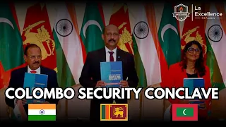 Colombo Security Conclave: ( CSC ) || Prelims & mains Exam 2024 || By Govindh Sir || La Excellence