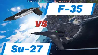MetalStorm F-35 vs Su-27