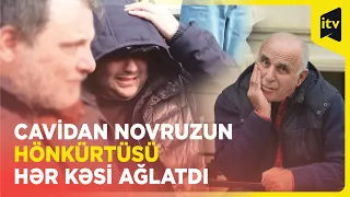 Cavidan Novruz atasının dəfnində ayaqda qala bilmədi - Xalq artisti göz yaşları ilə dəfn edildi