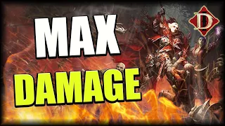 INSANE MAX DAMAGE Blood Knight Build! | Diablo Immortal