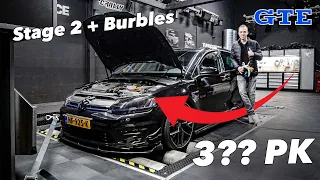 GOLF GTE HYBRID AND ENGINE TUNE STAGE 2 & BURBLE