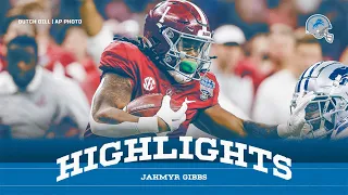 Jahmyr Gibbs highlights | 2023 NFL Draft