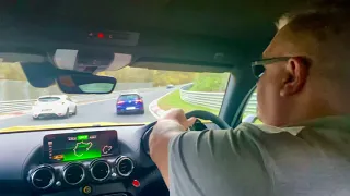 AMG GTR Nurburgring Nordschleife lap