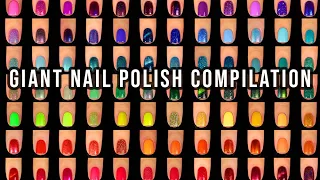 GIANT NAIL POLISH SWATCH COMPILATION (2+ Hours of Nail Painting) || KELLI MARISSA