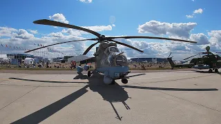 Многоцелевой ударный вертолет Ми-35М / МАКС-2021