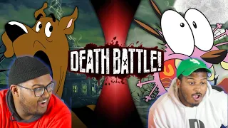 Scooby-Doo VS Courage the Cowardly Dog | DEATH BATTLE! | Reaction