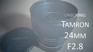 Tamron 24mm F2 8 Di III OSD M1:2 - An Inexpensive Macro Sony E-Mount Lens | Unboxing Series