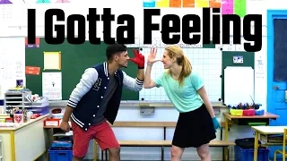 Just Dance "I GOTTA FEELING" | Gameplay by DIEGHO SAN & DINA