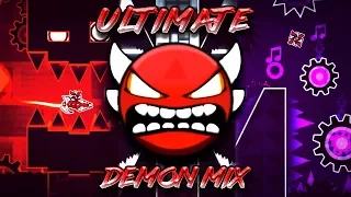 Geometry Dash [2.1] - ''Ultimate Demon Mix'' by Zobros (On Stream)