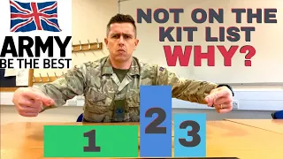 3 MUST HAVE Items For Basic Training | RMAS | NOT On The Kit List