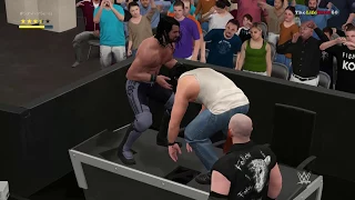 WWE2K17 Dean Ambrose & Seth Rollins vs The Wyatt Family Sorry for Lags