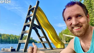 How to Build a Ladder Slide DIY | Step by Step Wooden Ladder for Slide