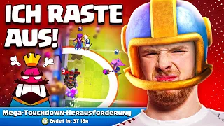 😤🤬SUPERCELL, ich verlange SCHMERZENSGELD… (Rage Quit im Touchdown) | Clash Royale Deutsch