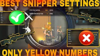 HIDDEN SNIPER TRICK &SETTINGS AFTER UPDATE | free fire snipper tricks in telugu