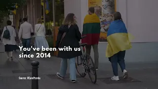 Our unwavering ally: Lithuania 🇱🇹🇺🇦