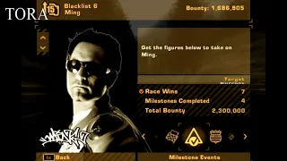 NFS: Most Wanted (2005) - Milestone Events - Ming (#6) | ming milestones - Rockport city