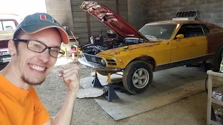 YOU Helped Me FIX it | 1970 Mustang Mach 1 Starting Update