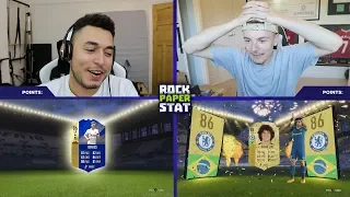 WHAT IS THIS 😱 TOTS ROCK PAPER STAT vs RossiHD 🔥 (TOTS DISCARD PACKS)