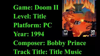 Doom II Soundtrack: Title (PC Version)