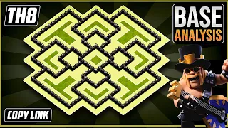NEW BEAST TH8 HYBRID/TROPHY Base 2020!! COC Town Hall 8 (TH8) Trophy Base Design - Clash of Clans