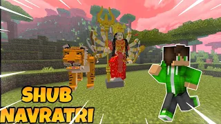 I Tried Hindu Gods Mod in Minecraft Pocket Edition{NAVRATRI Special}🤩