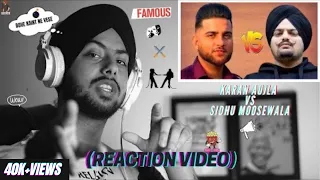 Reaction on Karan Aujla vs Sidhu Moosewala (Real Reason)