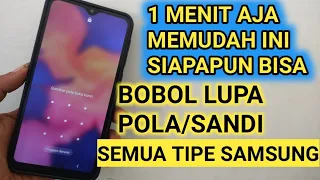 tutorial reset lupa pola semua hp Samsung tanpa pc via recovery,lupa sandi Samsung A10,a10s,a50,a73