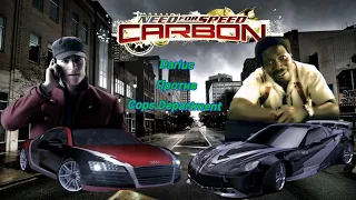 Погоня против копов на машине Darius в Nfs Carbon №1