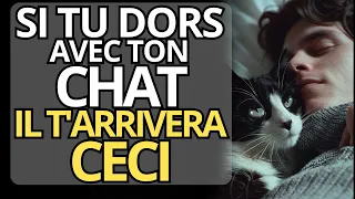 Mystère Révélé: VOICI CE QUI SE PASSE vraiment quand vous DORMEZ avec votre CHAT! Dangers félins 😻🌙