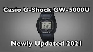 Casio G-Shock GW-5000U updated 2021 newest version updated from the GW-5000