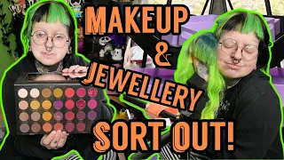 Sorting Out My Alternative Makeup & Jewellery // Emily Boo