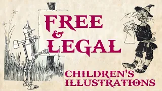 FREE and LEGAL Children's Illustrations & Text - Artist Resource for Print on Demand or Publishing