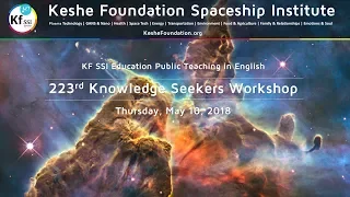 223rd Knowledge Seekers Workshop, May 10, 2018