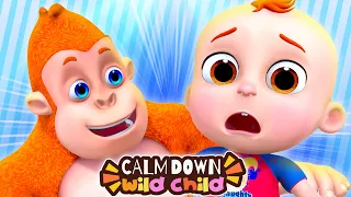 Calm Down Child Song & More Nursery Rhymes & Kids Songs |Demu Gola Baby Ronnie Rhymes | BooBoo Songs