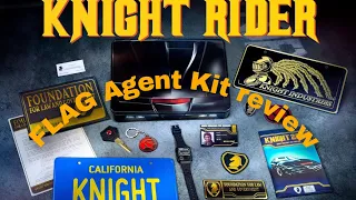 Unboxing & Reviewing the Doctor Collector Knight Rider FLAG Agent Kit!