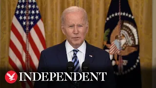 Biden says that ‘Putin chose this war and he will pay’ as US ready to use ‘full force’