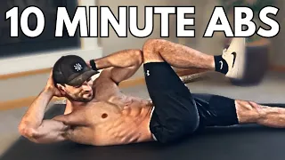 10 Min Six Pack Ab Workout for Men at Home (No Repeat Exercises)