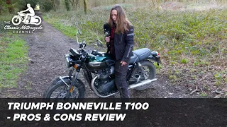 Triumph Bonneville T100 - pros & cons review