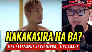 Nakakasira na ba kay Casimero ang sinabi nya kay Tapales at pag vlog nito?