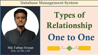 Lec: 24 | Types of Relationship | One to One | DBMS | Bangla Tutorial